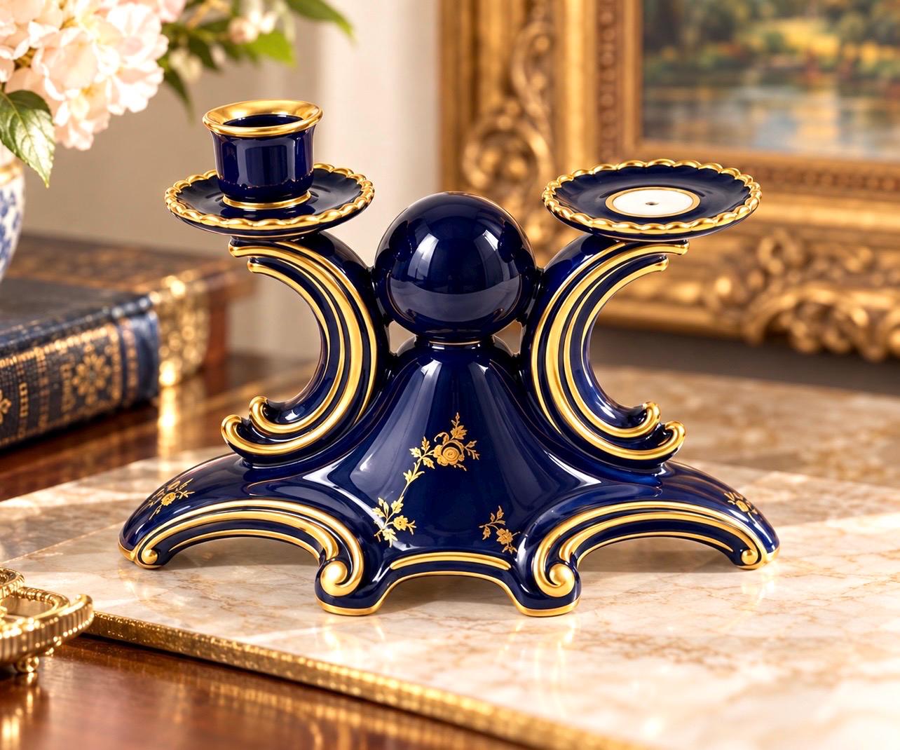 Alka Bavaria Marquise Kobalt ビンテージ　小物入れ Alka Bavaria Cobalt - Etsy