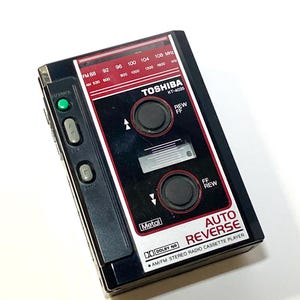 Toshiba Cassette Player - Etsy