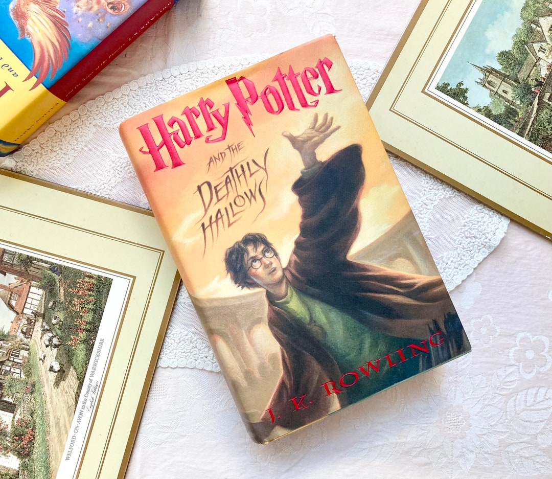 First Edition, Harry Potter and the Deathly Hallows With Dust Jacket, 2007, Fantasy Childrens