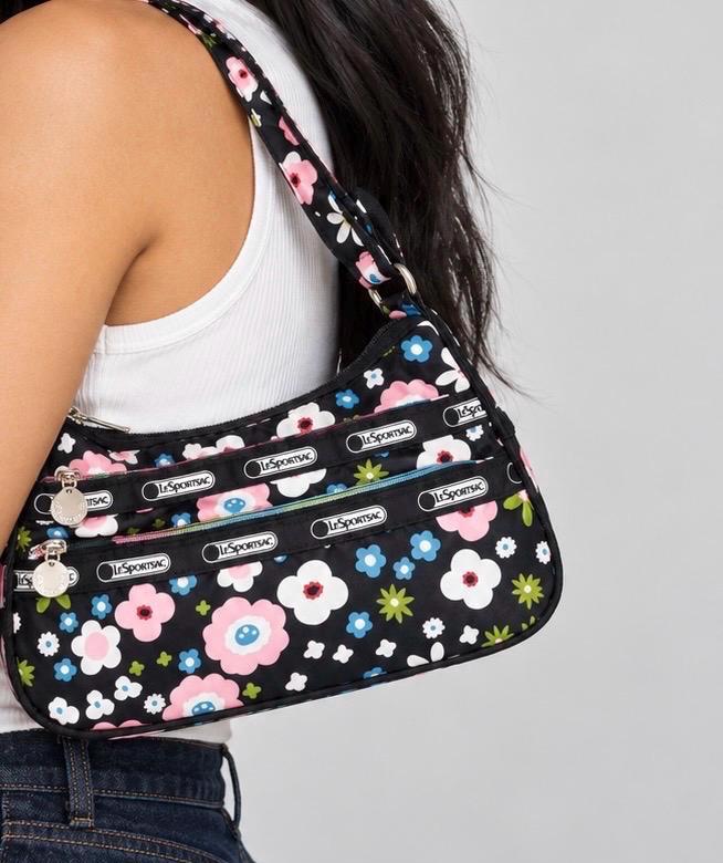 Tokidoki X Lesportsac Floral Baguette Shoulder Bag Y2K Collectible