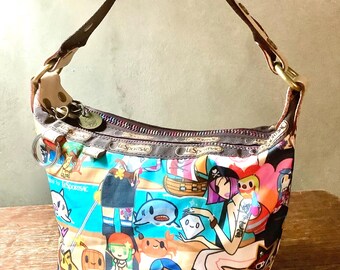 Tokidoki X Lesportsac Mini Shoulder Bag, Retired Pirata Print - Etsy