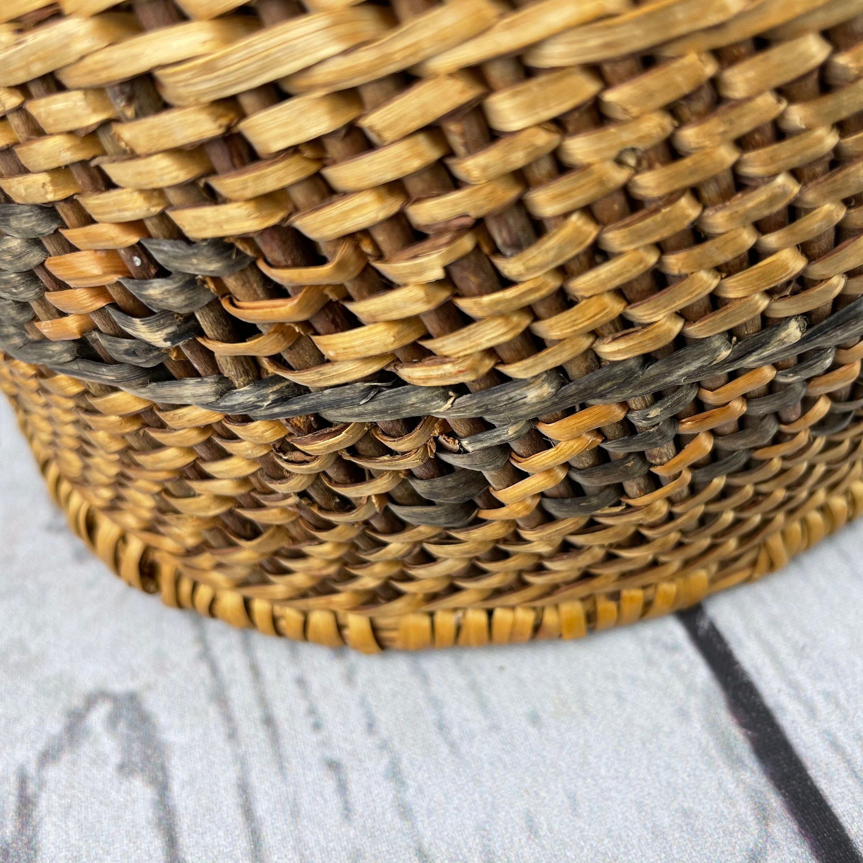 Antique Hualapai Walapai Indigenous Basket Twined Willow Etsy