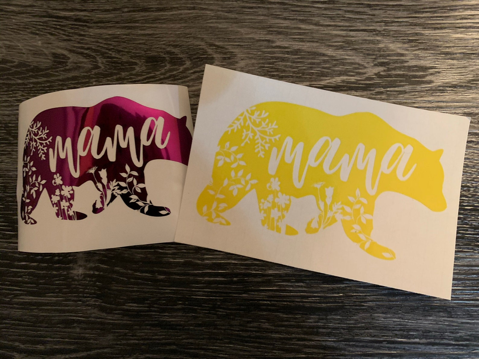 Mama Bear Decal Mama Bear Sticker Custom gift for mom | Etsy
