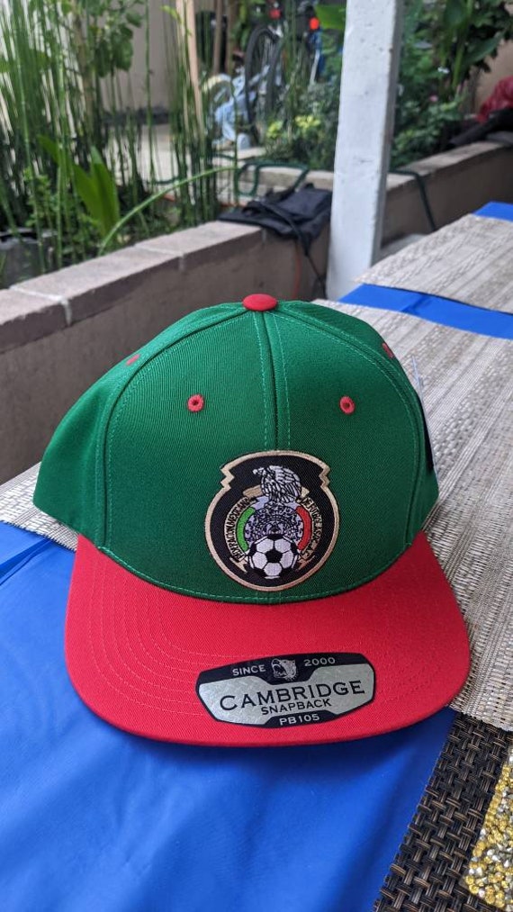 Mexico National Soccer Team 2 Logos Hat 