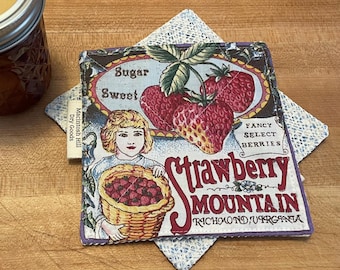 Vintage grijper/opener voor groente- en fruitpotten