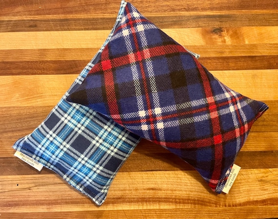 Plaid Flannel Cherry Pit Microwave Heating Pads