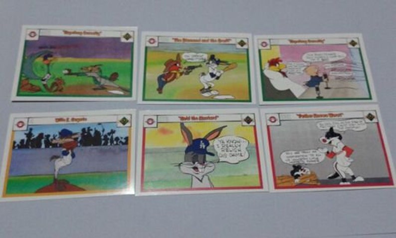 Looney Tunes MLB All Stars 90s Mystery Bag Trading Cards Etsy