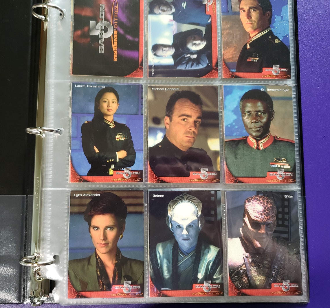 Babylon 5 Special Edition Trading Cards Complete Set Special | Etsy
