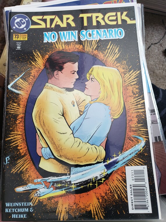 Star Trek 73 Comic Book July 95 Dc Comics No Win Etsy