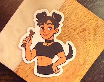 Adesivo Bone Babe Pup