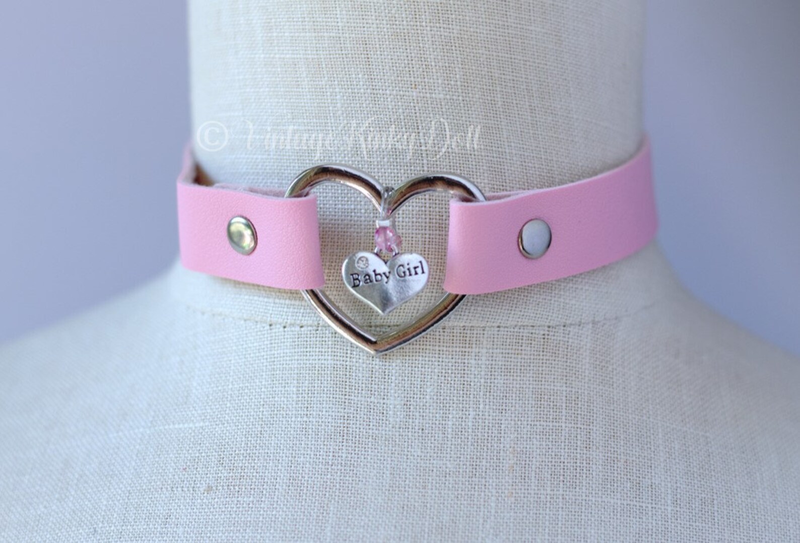 Rosa Baby Girl Collar BDSM Collar Bebégirl Etsy