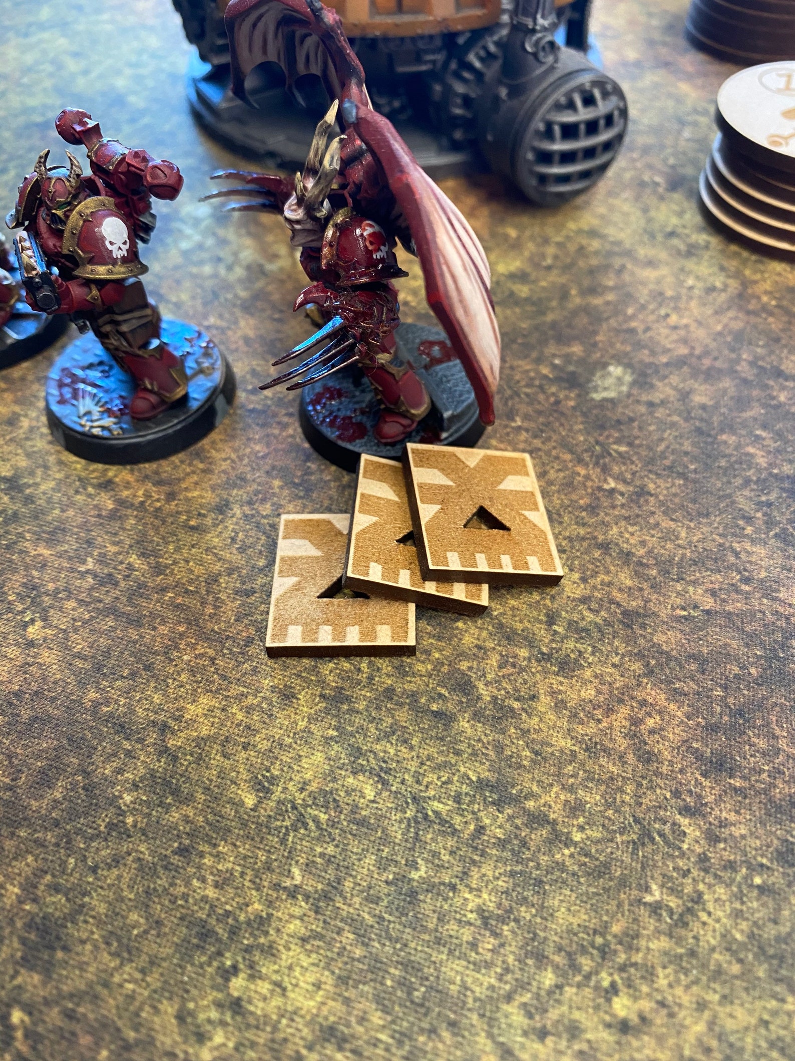 Warhammer 40K Objective Markers for Tabletop Game Compatible Etsy