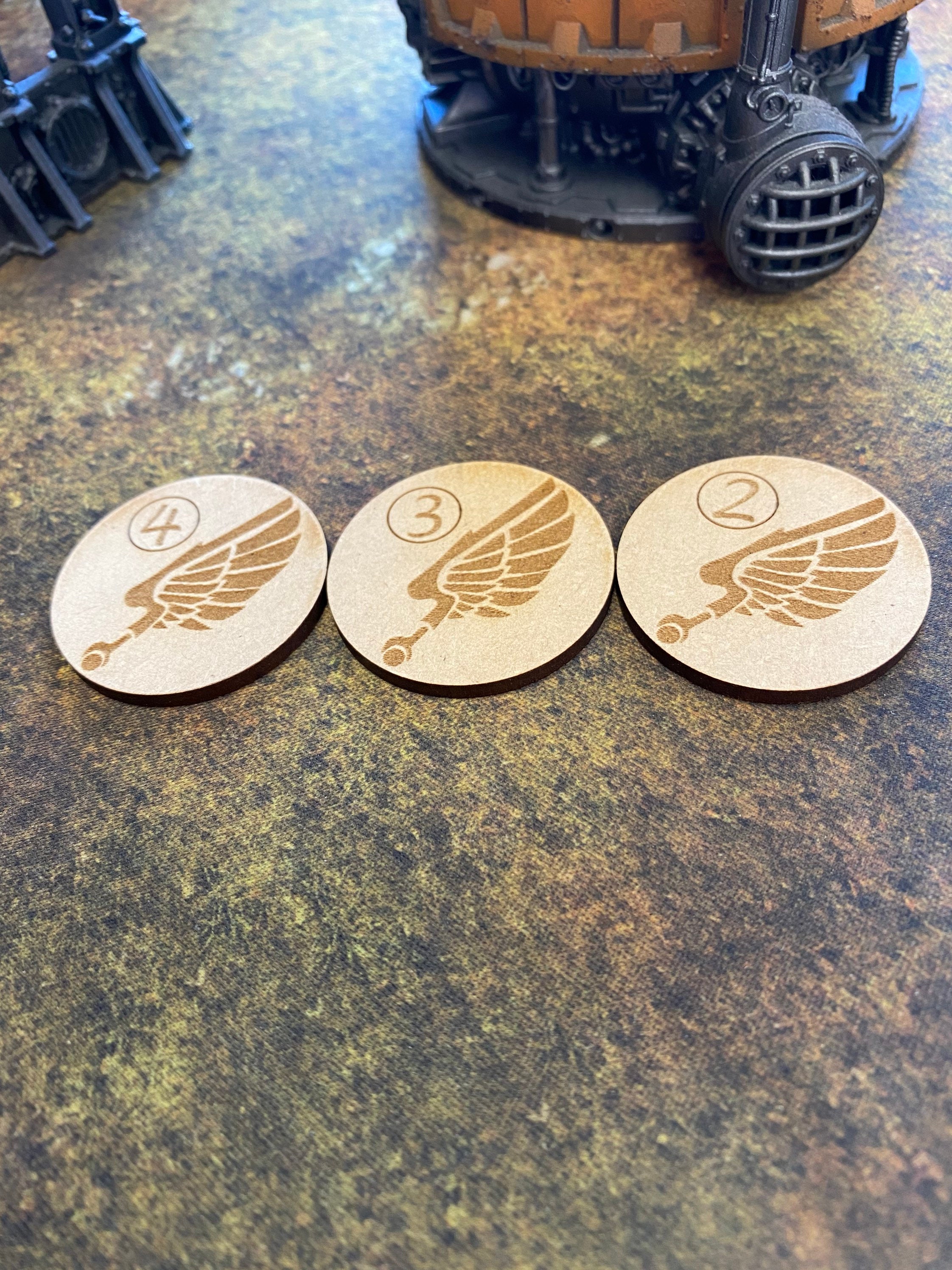 Warhammer 40K Objective Markers for tabletop game compatible Etsy
