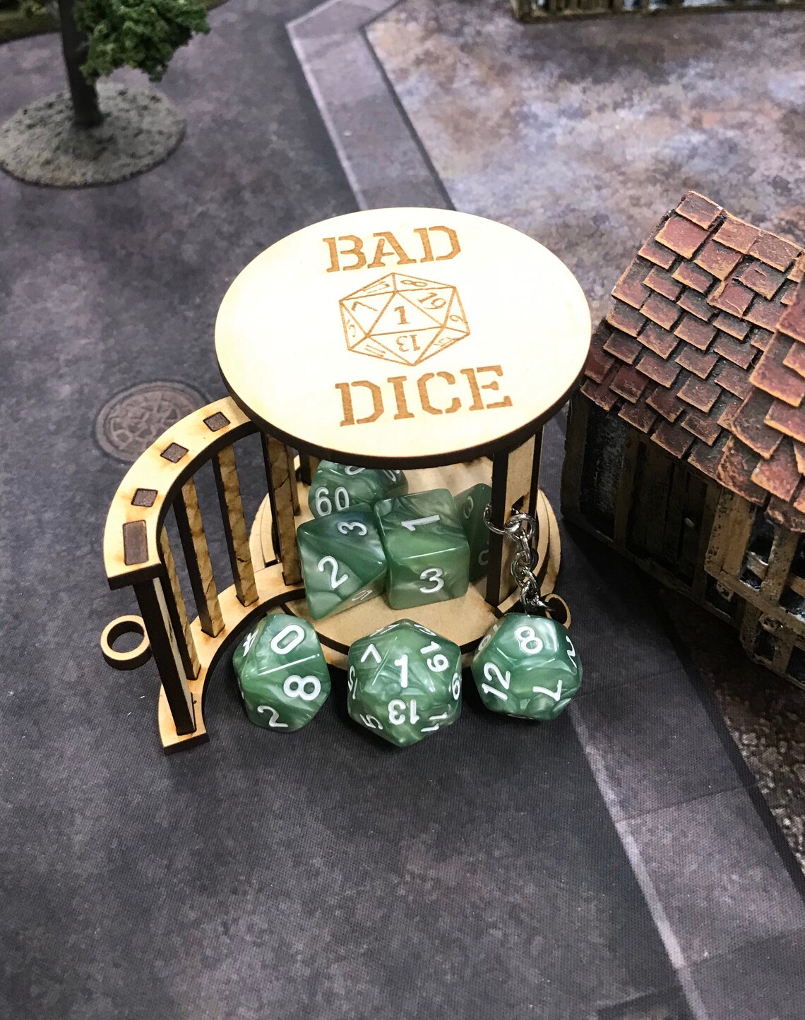 Bad Dice Dice Jail With Polyhedral Dice Set Etsy
