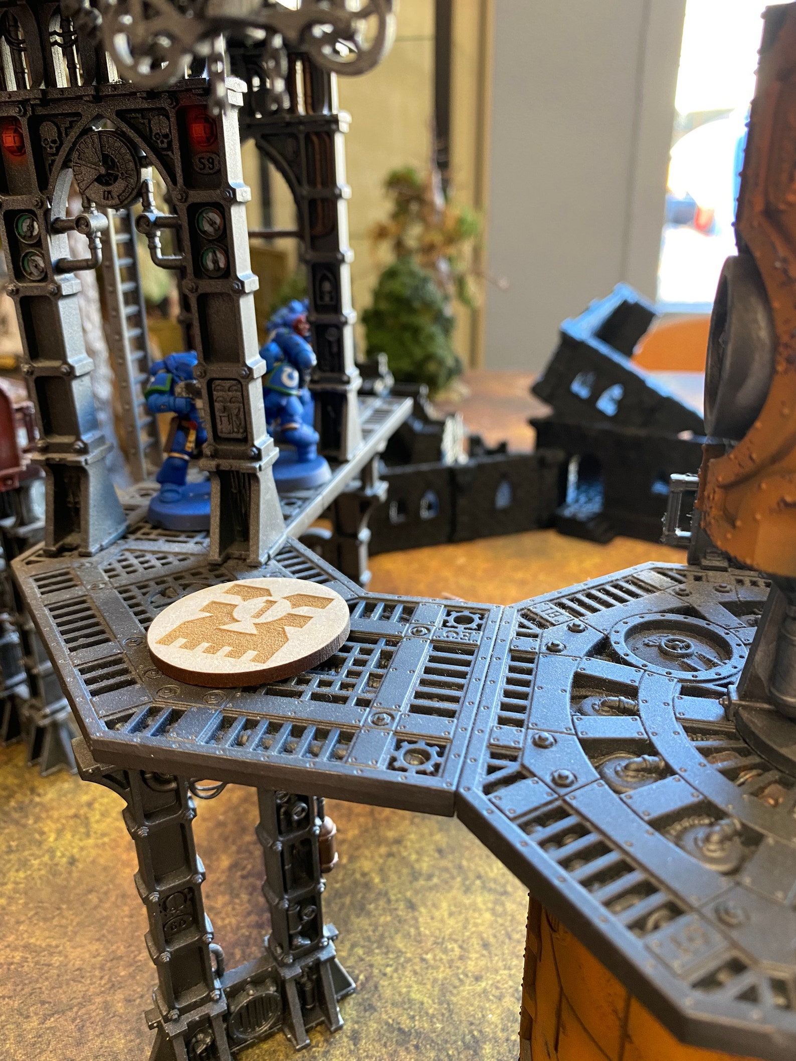 Warhammer 40K Objective Markers for Tabletop Game Compatible Etsy