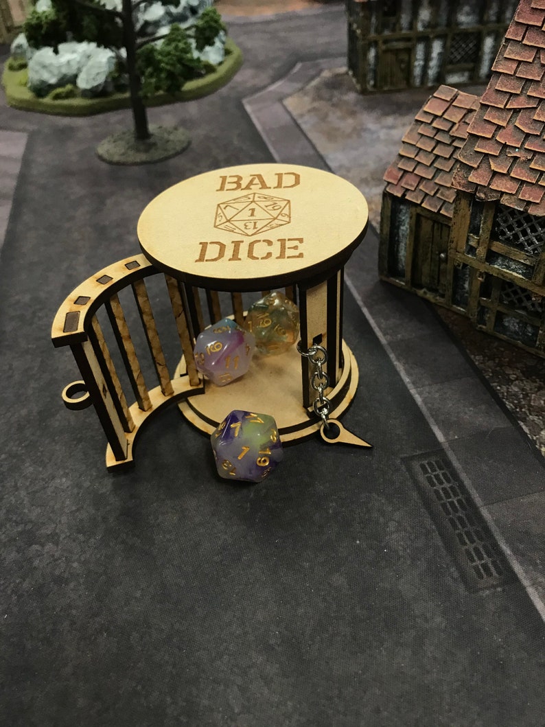 Bad Dice Dice Jail With Door Etsy