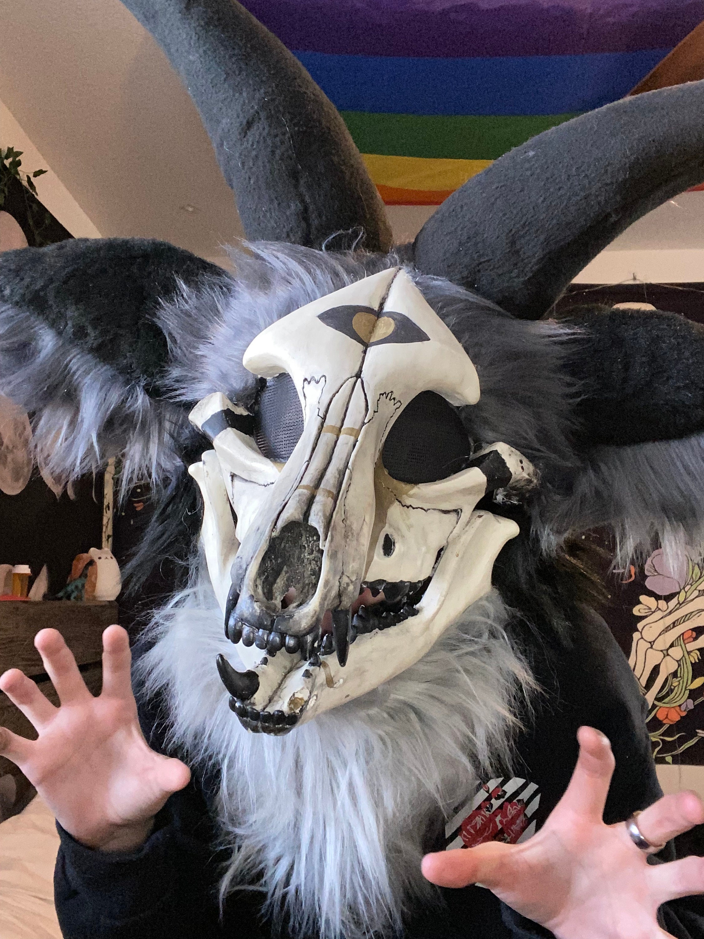 Skull 2024 dog fursuit