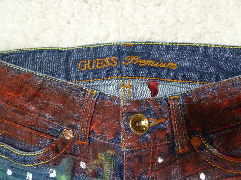 Hand Painted Jeans Guess Jeans