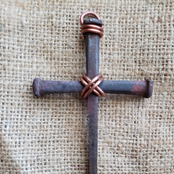 Reclaimed Nail Cross