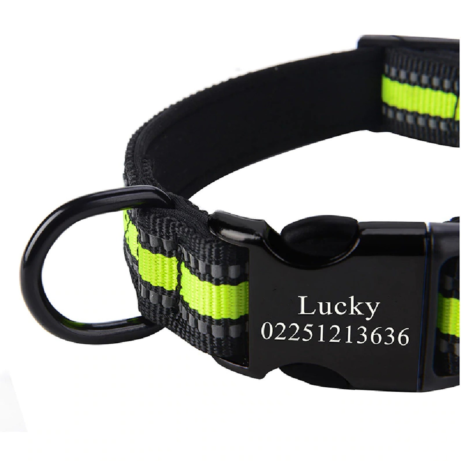 Nylon Reflective High Quality Dog Collar Personalized Collar Etsy
