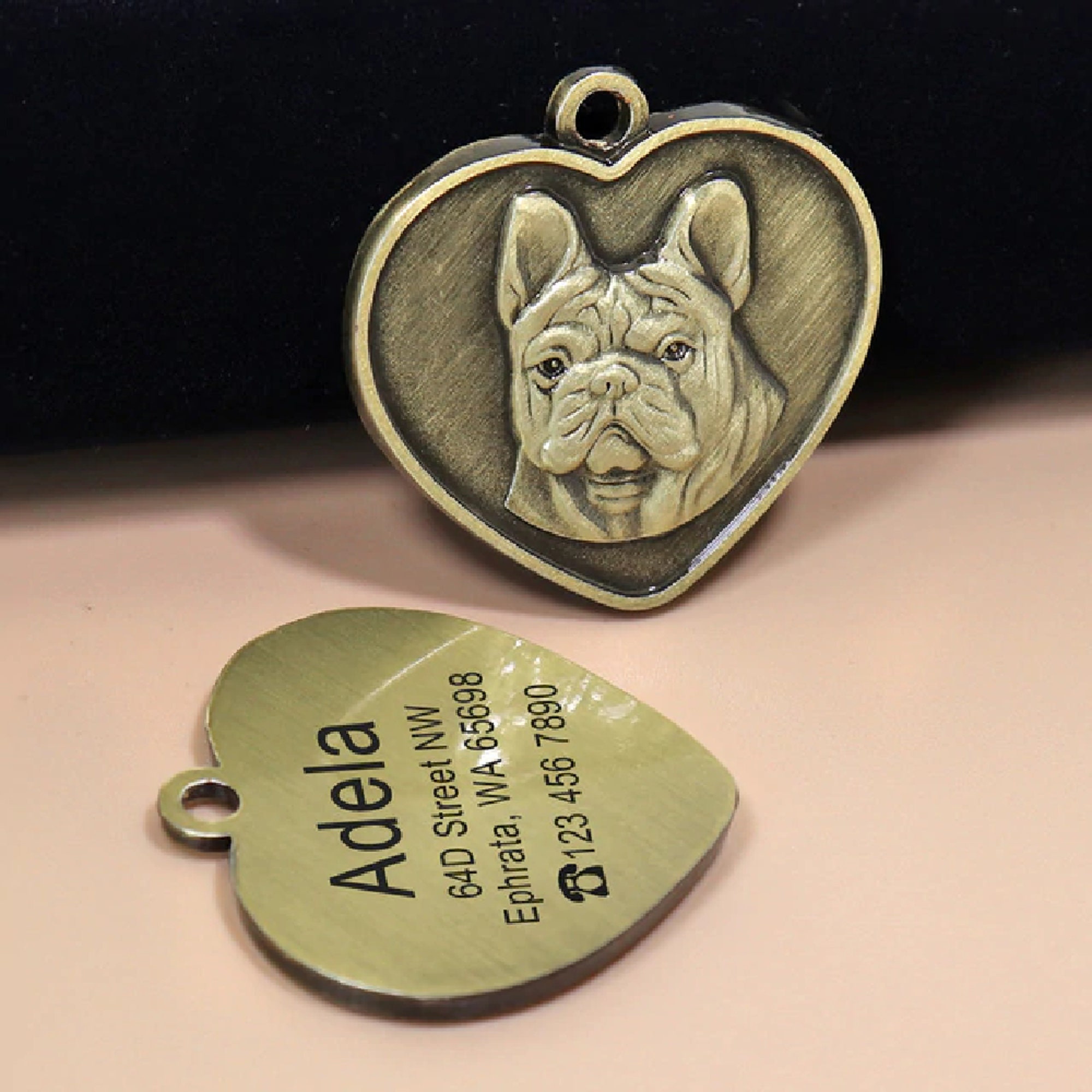 Engraving Dog ID Tag Custom Pet Dog Cat Antilost Tags Etsy