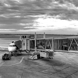 Wichita Airport Jet Bridge Photograph