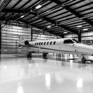 Airplane Hangar Photograph