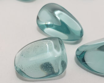 Blue Aqua Obsidian,stone cannot be used for Negativity,stone of protection, calming stone,Chakra stone, beautiful hues of blue,stone shop