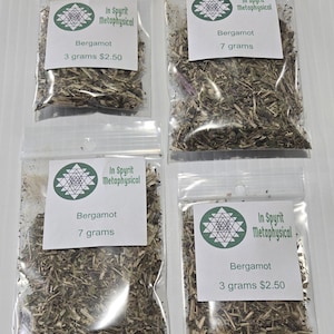 Wild Bergamot Leaves – Dried Bee Balm Herb for Tea & Rituals by In Spyrit Metaphysical