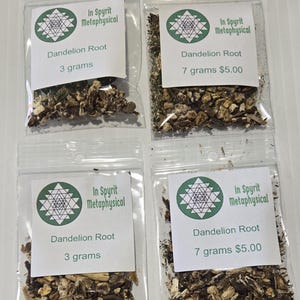 Dandelion Root for Grounding and Spiritual Stability by InSpryitMetaphysical