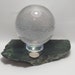 Scrying Sphere - Leaded Crystal 100 mm, it can be used for scrying or as an altar piece.New Age shop,Metaphysical shop,Wiccan,Witchcraft,