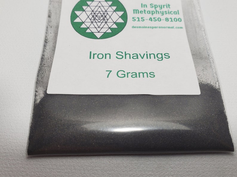 Iron Shavings,In various spell works iron is a primal ingredient. This is shavings from cutting iron. New Age shop,Metaphysical shop,Wiccan, 