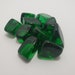 Green Obsidian helps to overcome feelings of stagnation. Acts as a shield, psychic stone with many metaphysical properties. Mayan stone.