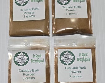 Catuaba Bark Powder - Pure Trichilia Catigua for Vitality, Energy & Rituals - InSpyrit Metaphysical