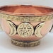 Copper Offering Bowl with Triple Moon,Copper stimulates energy flow and enhances psychic abilities.New Age Metaphysical,Witchcraft supplies