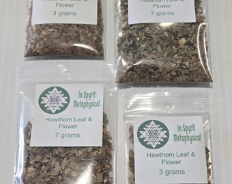 Organic Hawthorn Leaf for Heart Space & Protection | In Spyrit Metaphysical