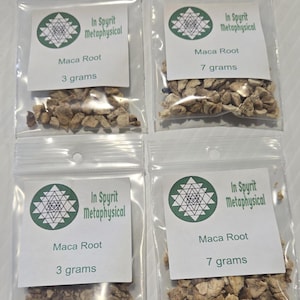 Maca Root, Lepidium Meyenii, Peruvian Vitality, Adaptation & Change Herb - InSpryitMetaphysical