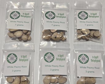 White Peony Root A Treasured Botanical symbolizing prosperity, good fortune, honor, compassion and divine protection
