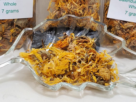 Calendula Flowers: Vibrant Pot Marigold, Herbal Tea