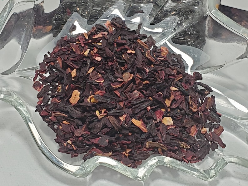 Hibiscus Flower cut,or Latin names 'Hibiscus rosa-sinensis.These flowers are from East Asia.New Age shop,Metaphysical shop,Wiccan Herb shop 