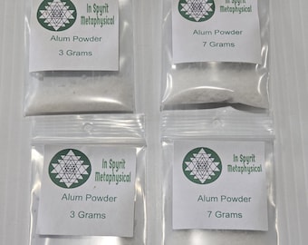 Polvo de alumbre: hierba ritual para la eliminación del mal de ojo y la protección - InSpyritMetaphysical