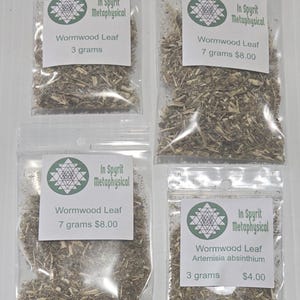 Wormwood Herb, Protection, Purification, Spiritual Growth by In Spyrit Metaphysical