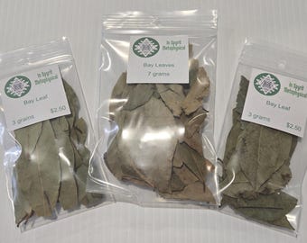Lorbeerblätter Getrocknetes Kraut Ganzes Blatt für Schutz, Reinigung & Glück | Küchengewürz | InSpryitMetaphysical