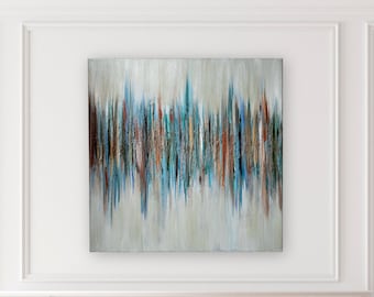 Colorful painting on canvas, large canvas wall art, original abstract painting, textured abstract art, modern abstract painting