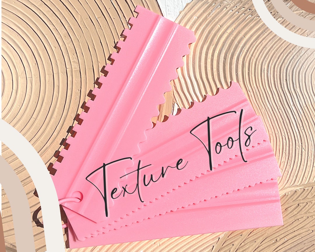 Texture Tools Sculpting Tool Set Plaster Art Tools Spackle Etsy