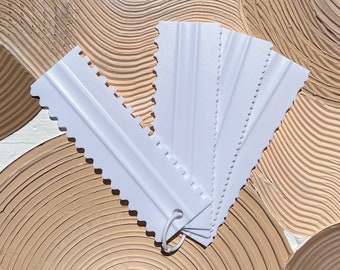 Textured Wall Art Tools | Plastic Texture Painting Set for Plaster & Paste | DIY Home Decor Art