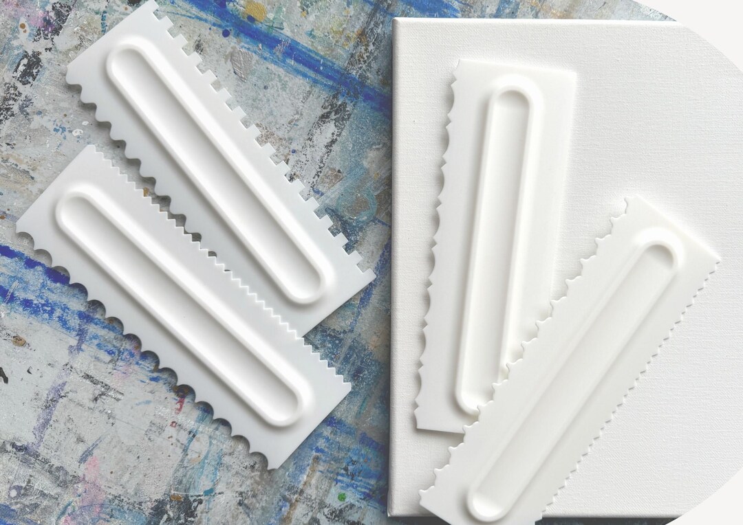 DIY Plaster Art Tools, DIY Texture Canvas Tools, Craft Supplies for