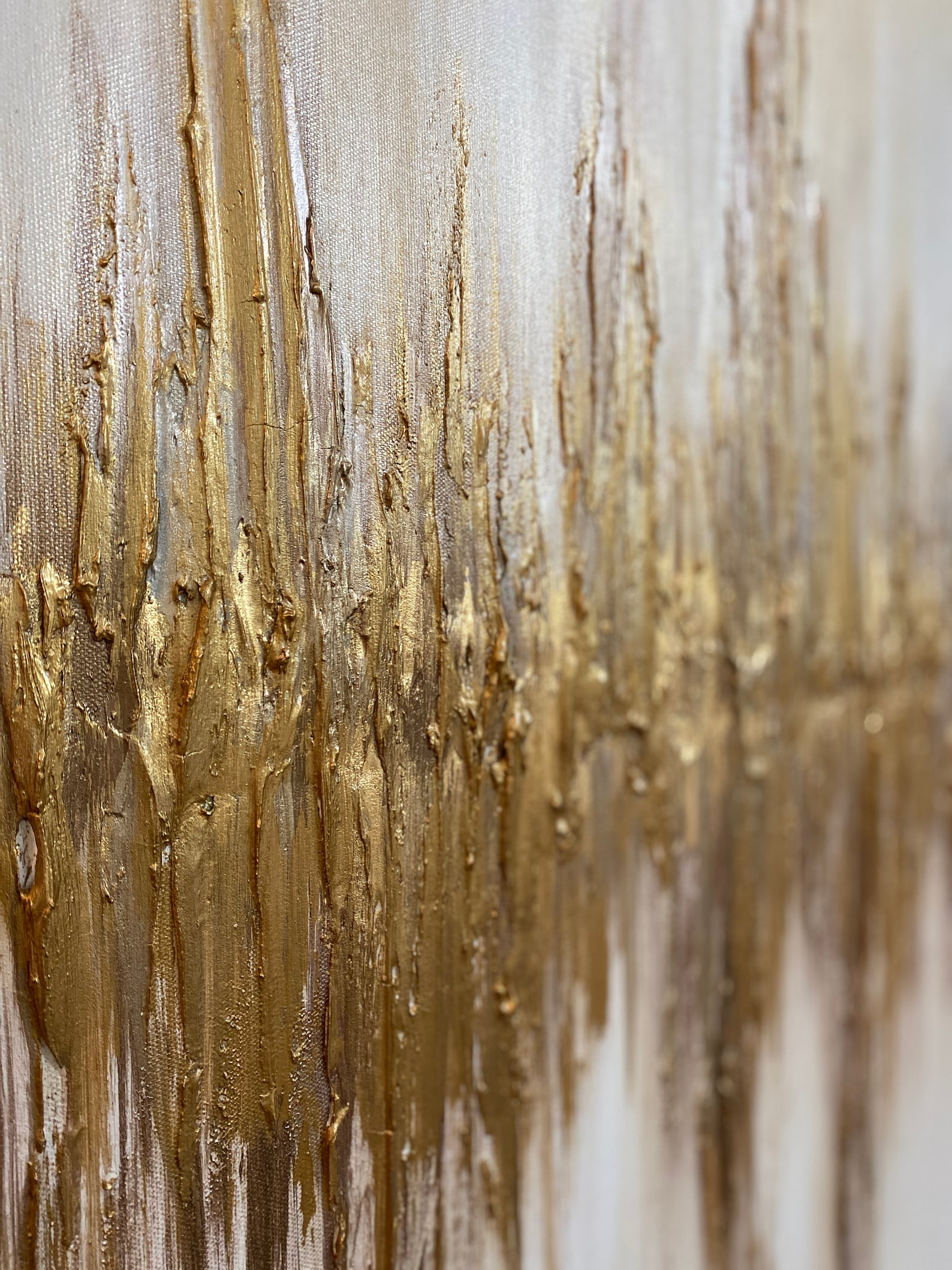 Textured Wall Art Original Painting on Canvas 3d Texture - Etsy
