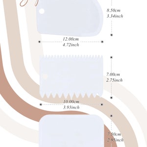 Outils créatifs pour plâtre bricolage, outils pour toile texturée DIY, fournitures créatives pour débutants, ensembles d'outils, outil de peinture texturée sur toile, fournitures artistiques image 9