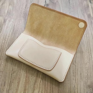 Einfache Flip-Kartentasche die cut set, DIY Leder Lange Klapp-Brieftasche Stanzer Set, Lederhandwerk Kraft Werkzeug-Set, DIY-Lederschablone